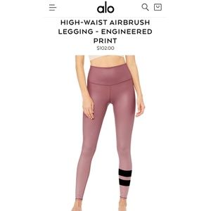 Alo Yoga High Waist "Airbrush" Legging